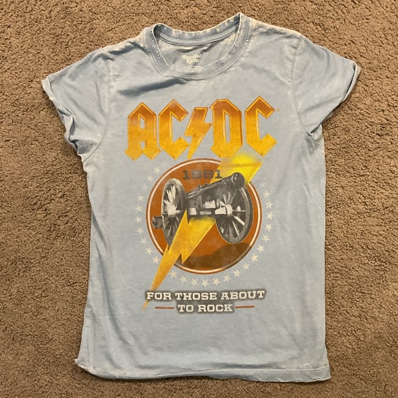 Recycled Karma | Tops | Vintage Recycled Karma Acdc Rock Concert Cannon ...